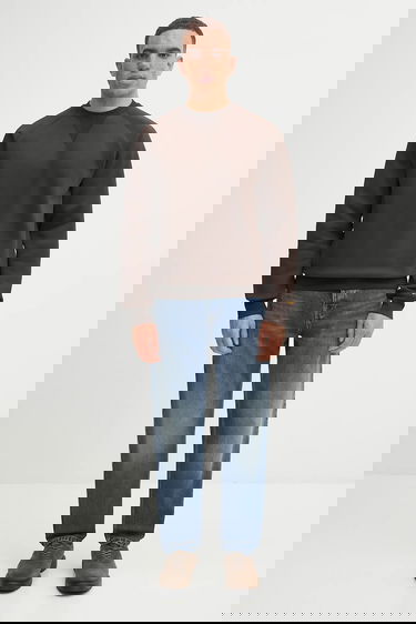 Дънки Carhartt WIP Newel Pant Washed Straight Fit Jeans Синьо | I029208.014L, 4