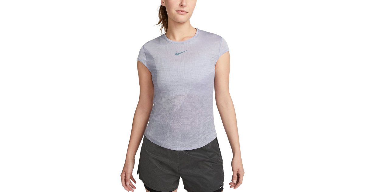 Тениска Nike Dri-FIT Run Division Tee Сиво | dx0199-536, 1
