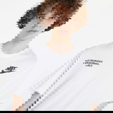 Тениска Nike Sportswear Tech Authorised Personnel Бяло | DO8323-133, 1
