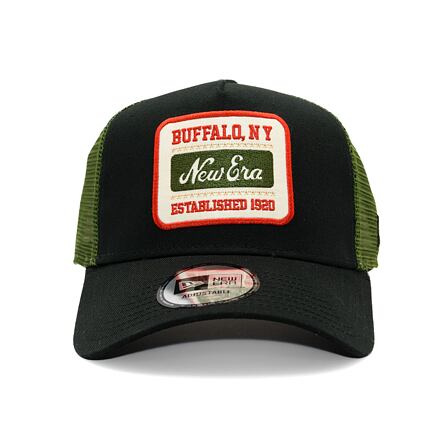Шапка с козирка New Era Patch 9FORTY Trucker Hat One Size (56-59 cm) Черно | 60595459, 1