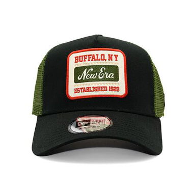 Шапка с козирка New Era Patch 9FORTY Trucker Hat One Size (56-59 cm) Черно | 60595459, 1