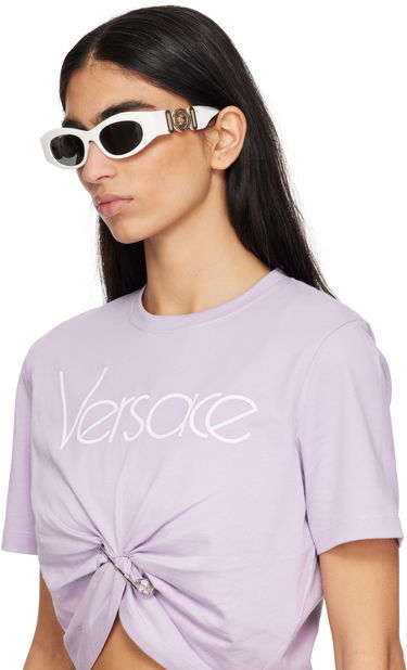 Слънчеви очила Versace Cat-Eye Sunglasses Бяло | 0VE4480U 8056262222461, 3