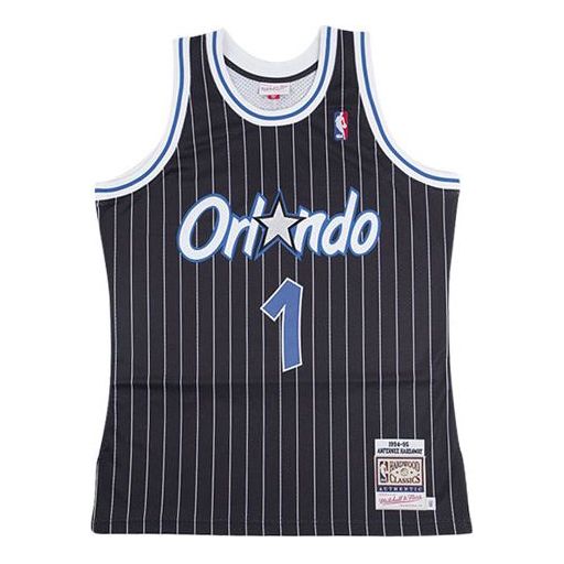 Фланелка Mitchell & Ness Mitchell & Ness Orlando Magic Anfernee Hardaway Authentic Jersey Синьо | AJY4GS18096-OMABLCK94AHA, 0