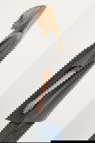 Тениска Carhartt WIP Nelson Grand Relaxed Fit Pocket T-Shirt Сиво | I034621.87GD, 1