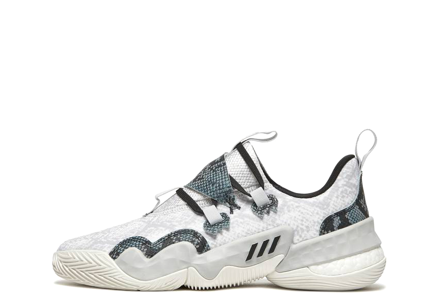 Кецове и обувки adidas Originals Trae Young 1 "Snakeskin" Бяло | H67753, 1