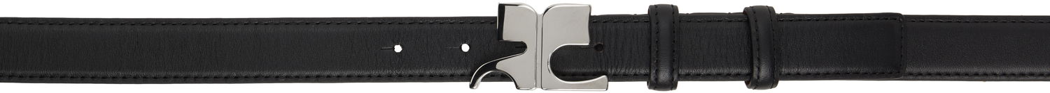 Колани Courrèges Courrèges AC Leather Belt Черно | 125ACE020CR0065, 0