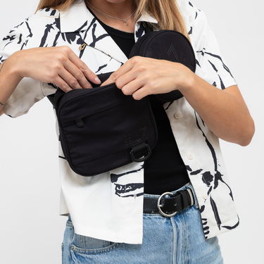 Чанта за кръста Emporio Armani Double Pocket Black Belt Bag Черно | 7W000013-AF11936-UC001, 1