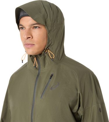 Яке Asics Asics FujiTrail Elite Waterproof Jacket Зелено | 2011d265-301, 2