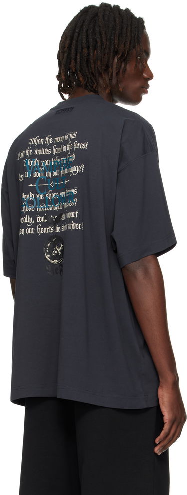 Тениска VETEMENTS Vetements Cradle of Filth 'Vampire Cult' Oversized Graphic T-Shirt Черно | UCF76TR700N, 2