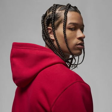 Суитчър Nike Essential Fleece Pullover Hoodie Червено | DQ7466-687, 3