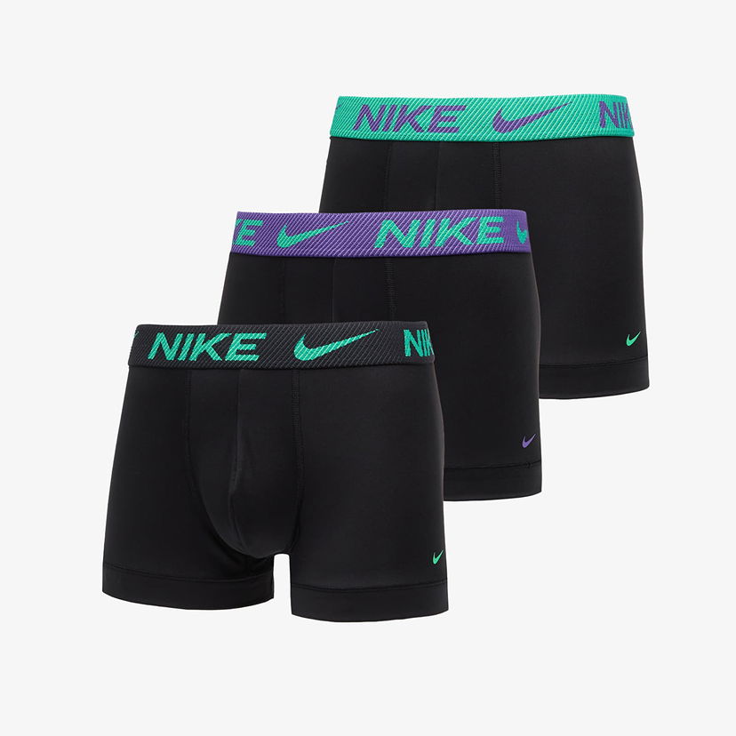 Боксерки Nike DRI-FIT Essential Micro Trunks (3-Pack) Черно | 0000KE1156-U9M