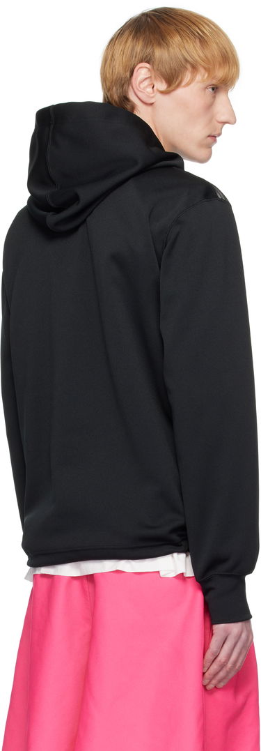 Суитчър Comme des Garçons Homme Plus Smooth Thick & Tulle Hoodie Черно | PO-T030-051, 2