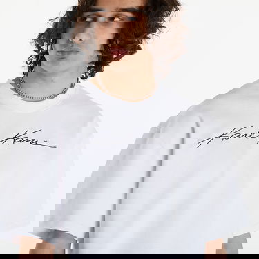 Тениска Karl Kani Autograph Heavy Jersey Boxy Tee White Бяло | KM241-059-1, 2