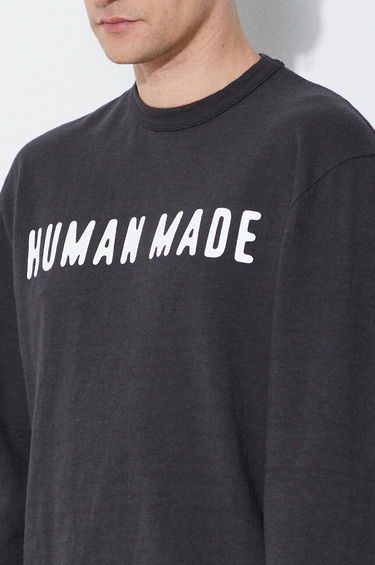 Тениска Human Made Graphic Longsleeve T-Shirt Черно | HM27CS012, 4