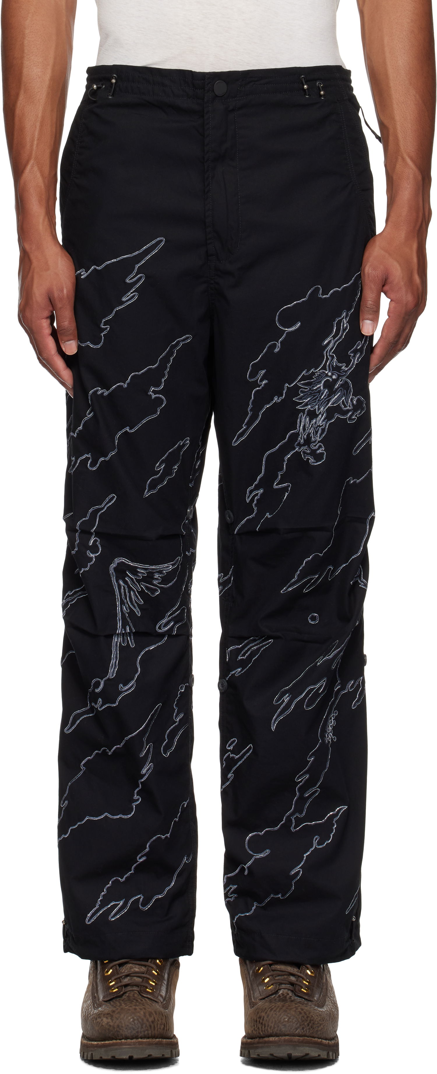 Панталони Maharishi DPM: Bonsai Sparse Snopants Trousers Черно | 5340, 0