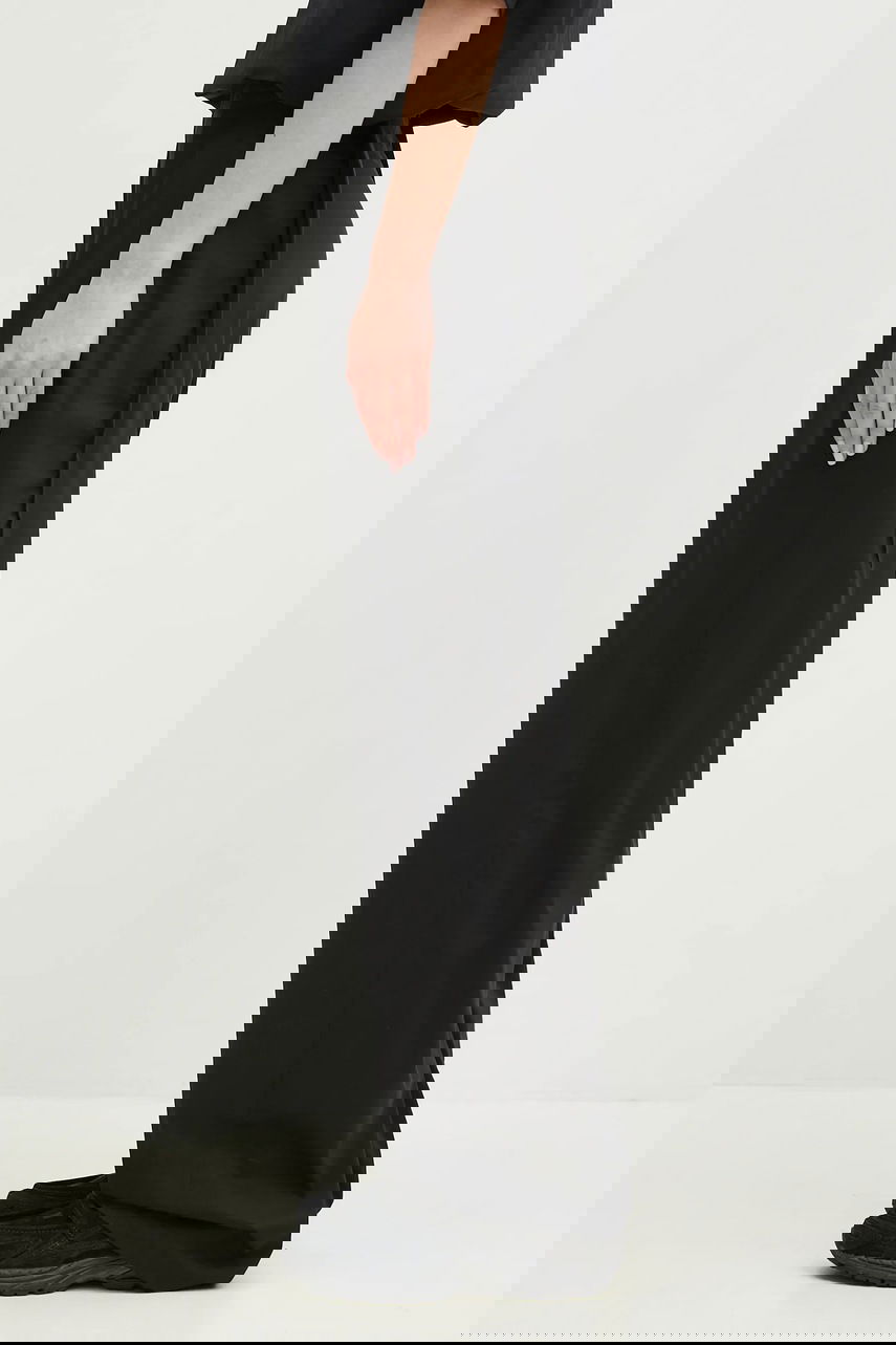 Панталони Maison Margiela MM6 Maison Margiela Chinos High Waist Черно | S52KA0530, 1