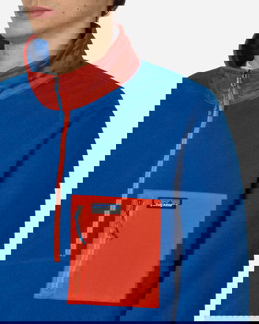 Суитчър Patagonia Microdini Half Zip Sweatshirt Синьо | 26200 ENLB, 5