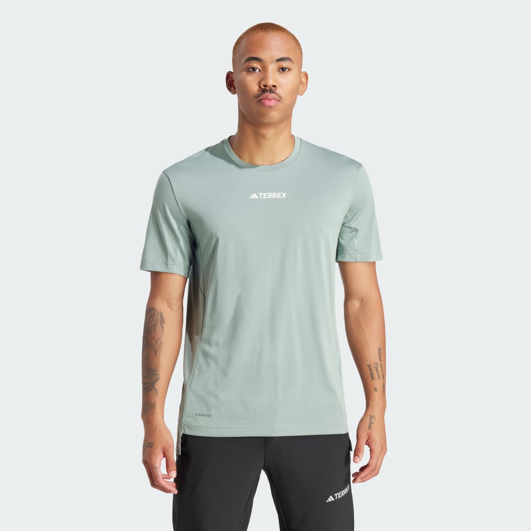Тениска adidas Performance adidas TERREX Terrex Multi Тюркоазено | IP4781, 1
