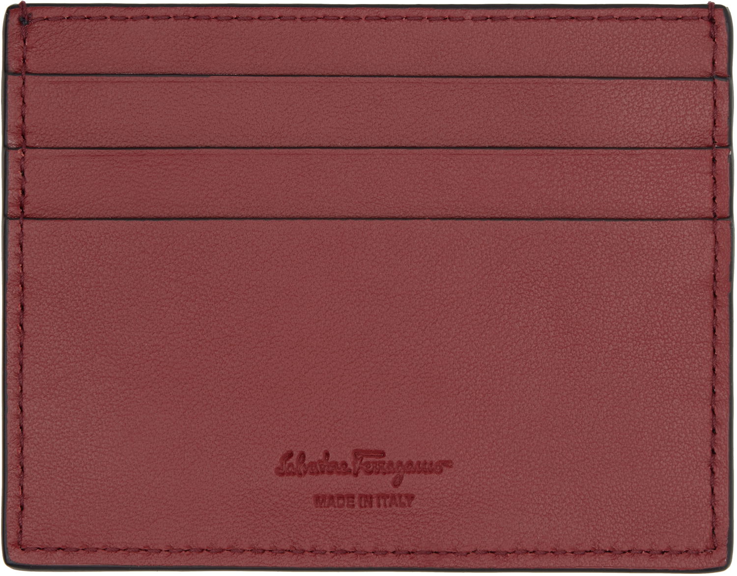Портфейл FERRAGAMO Card Holder Черно | 698914, 1
