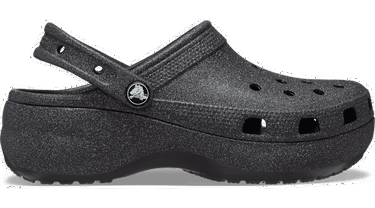 Кецове и обувки Crocs Classic Platform Glitter Clogs Black Черно | 207241-001, 0