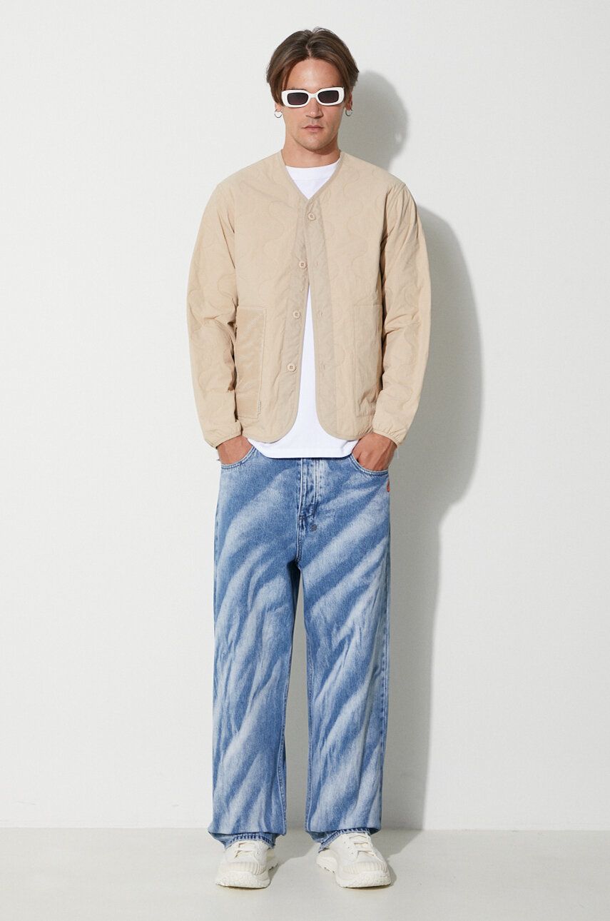 Яке TAIKAN Quilted Liner Jacket Бежово | TJ0003.DNE, 1
