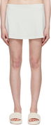 SKIMS Drop Needle Pointelle Miniskirt