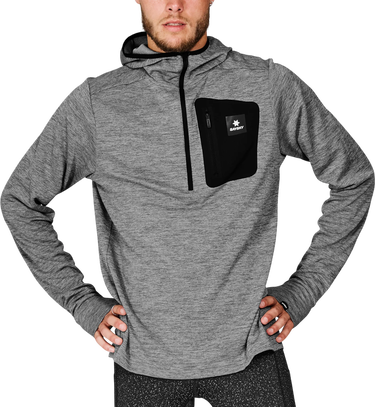 Суитчър Saysky Saysky Pace Half Zip Hoodie Сиво | mmrho01c6003, 0
