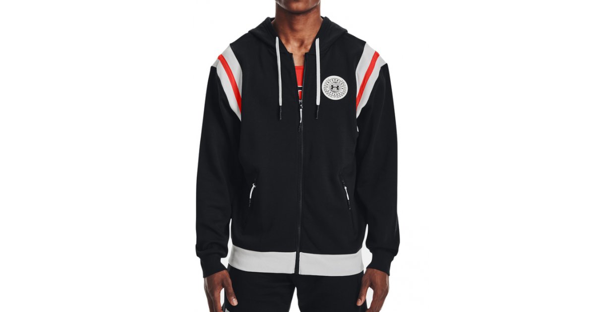 Суитчър Under Armour Rival Fleece Full-zip Hoodie Черно | 1366303-001, 1