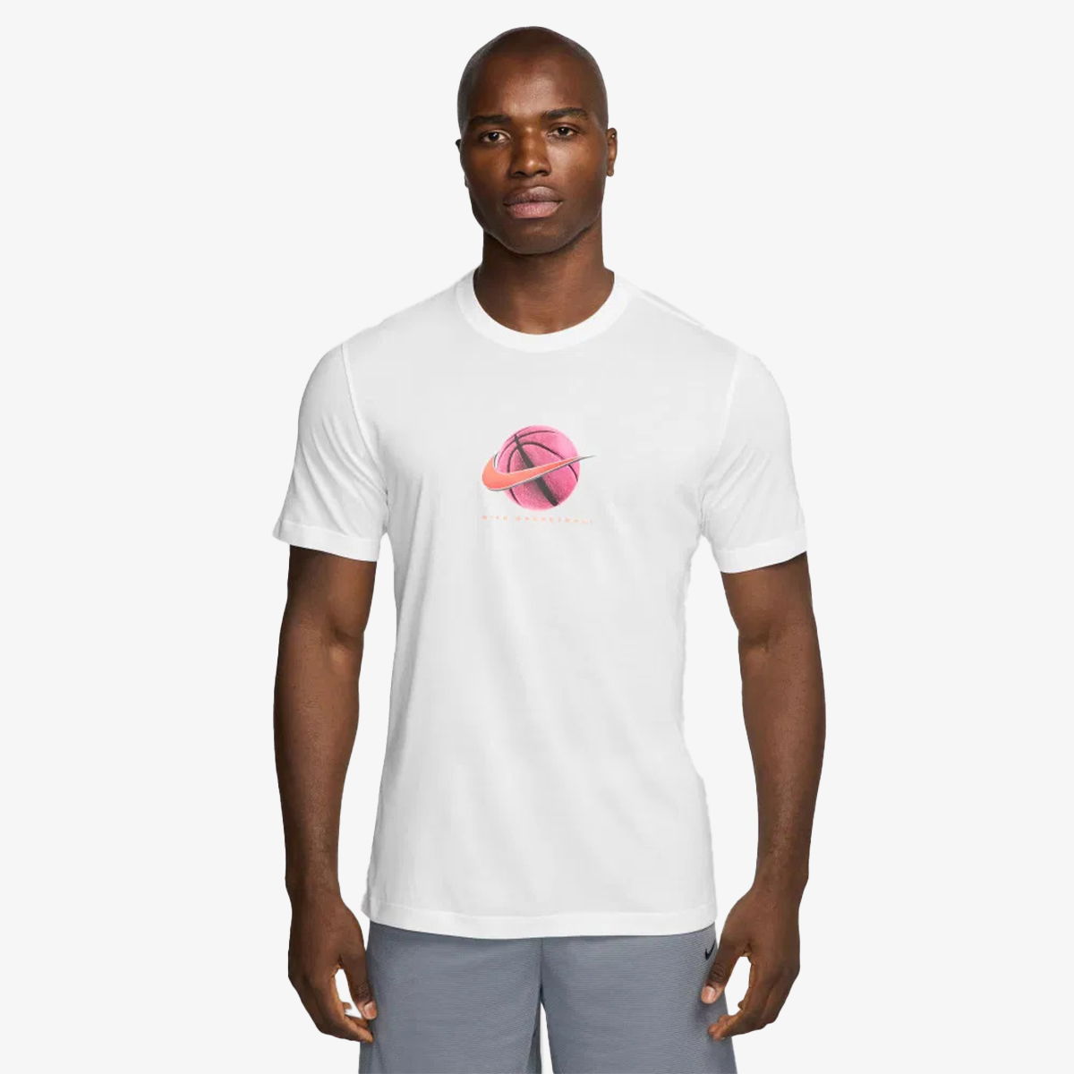 Тениска Nike Basketball T-Shirt Бяло | HJ3464-100, 0