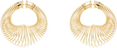 Обеци Alaïa Spiral Hoop Earrings Металик | AA2B120LA033, 0