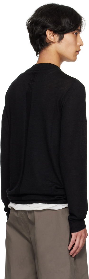 Пуловер Rick Owens Rick Owens Concordians Level Lupetto Sweater Черно | RU02E1625 WS, 2
