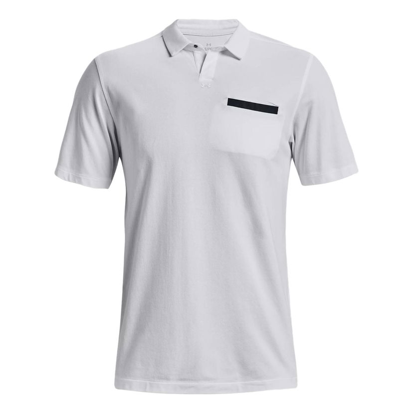 Поло тениска Under Armour Snap Polo Shirt Бяло | 1373690-100