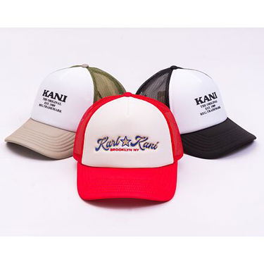 Шапка с козирка Karl Kani Kani Star Trucker Cap Червено | KK7002927, 2