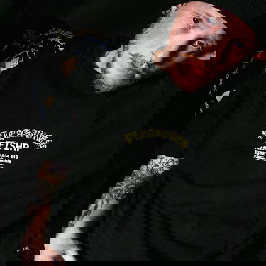 Тениска Pleasures FTSHP x Questions T-Shirt Черно | P24W075 BLACK, 11