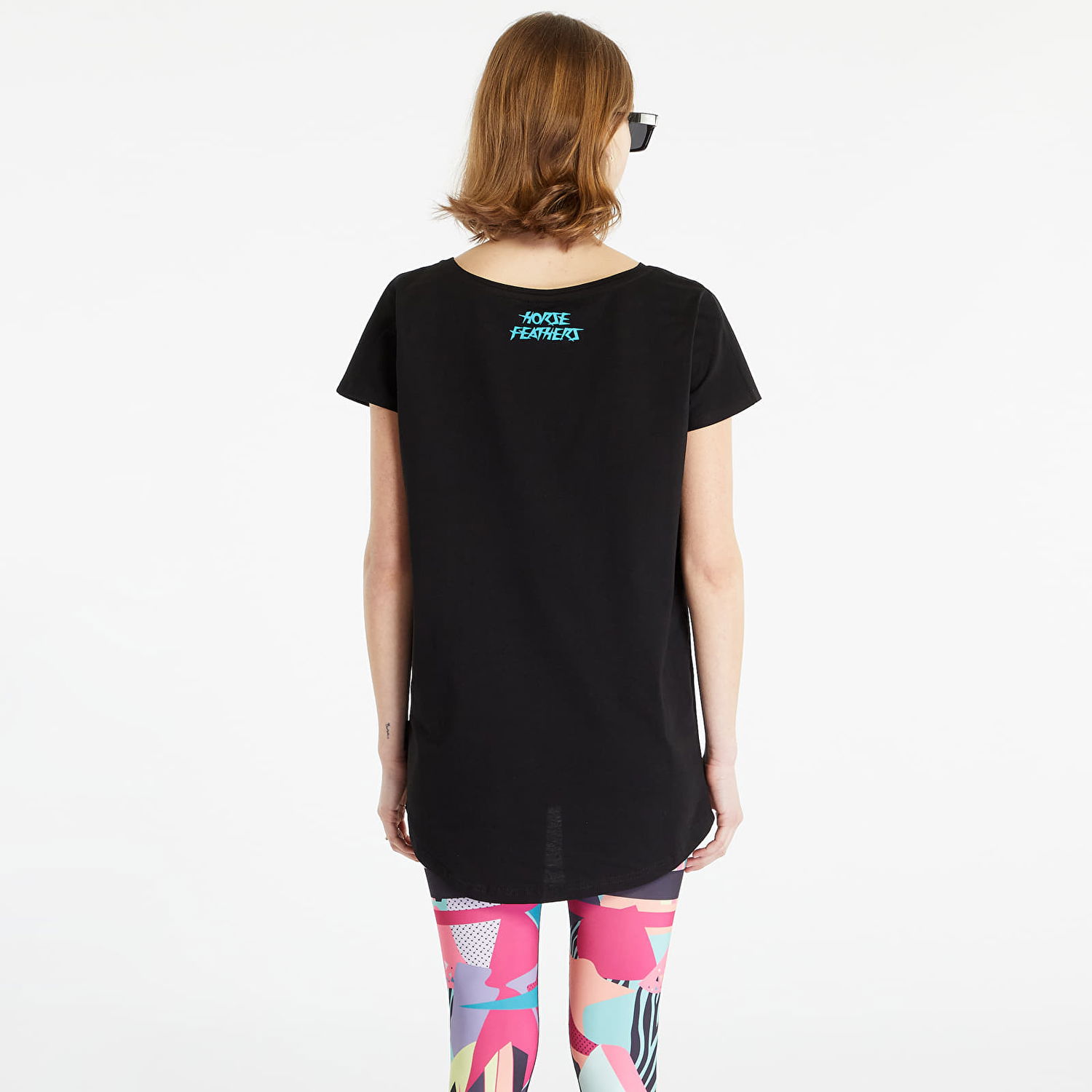 Тениска Horsefeathers T-Shirt Regina Top Черно | SW886A, 1