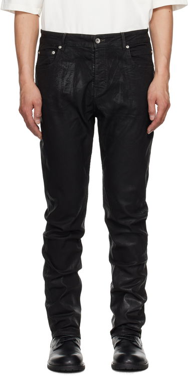 Дънки Rick Owens Rick Owens DRKSHDW Hollywood Detroit Cut Jeans Черно | DU01E3366 SCF, 0