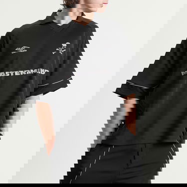 Фланелка Mastermind WORLD MASTERMIND WORLD x Umbro Short Sleeve Game Shirt, Size Large Черно | MW25C14-TS227-1, 2