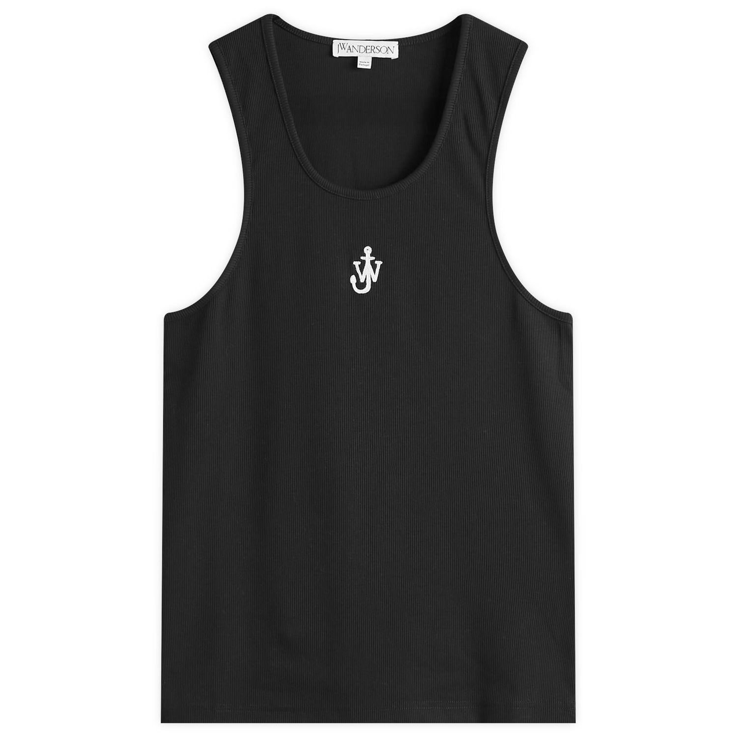 Потник JW Anderson Rib Anchor Embroidery Vest Черно | JO0246-PG1512-999, 0