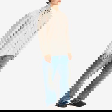 Риза Dries Van Noten Croom Stripe Long Sleeve Shirt Бежово | 251-020732-1524-800, 4