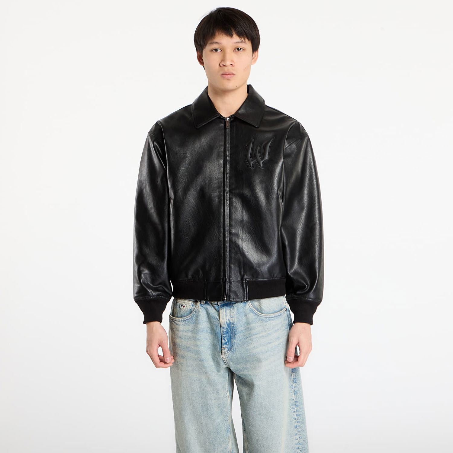 Яке бомбър Wasted Paris Jacket Bury Varsity L Черно | WP_000330, 0