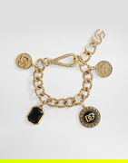 Dolce & Gabbana Like A Virgin Gold Charm Bracelet