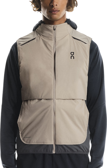 Жилетка On Running Running Weather Vest Бежово | 1mf30193557, 0