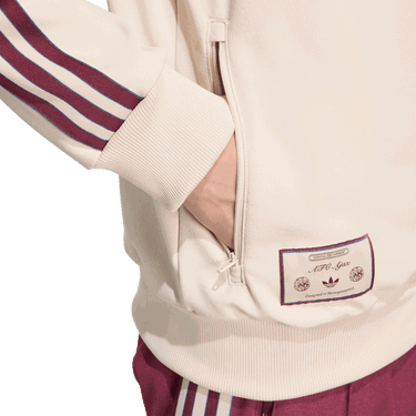 Яке adidas Originals Ajax Amsterdam Terrace Icons Track Top Бежово | jm7347, 2