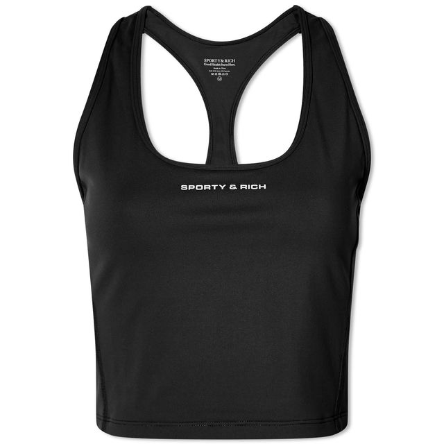 SR Bold Sports Cropped Tank Top