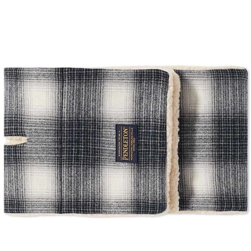 Шал Neighborhood Neighborhood x Pendleton Check Boa Muffler Тъмно синьо | 2221508N-AC01S-BLK