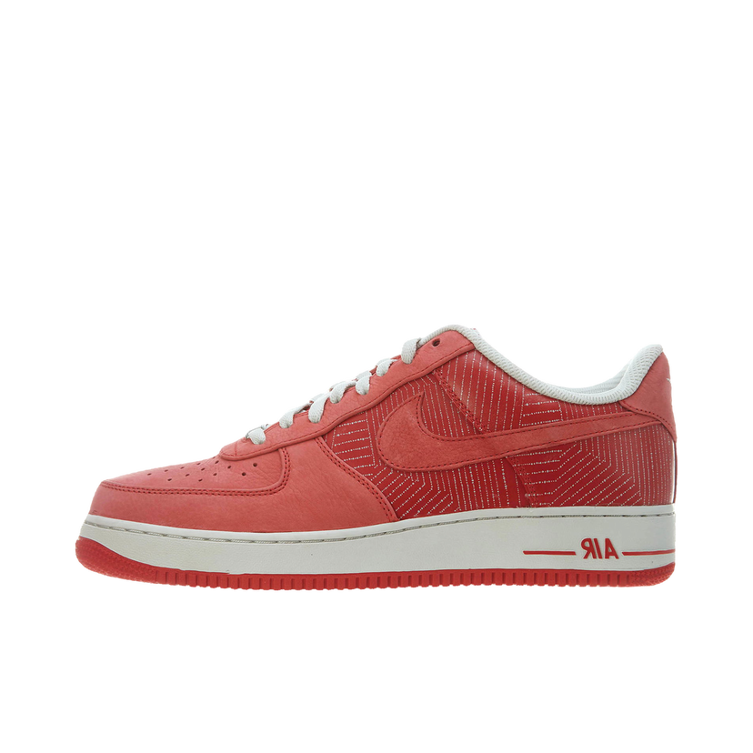 Кецове и обувки Nike Air Force 1 Low Premium Sport Red/Light Bone Червено | 318775-600