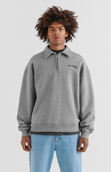 Суитчър AXEL ARIGATO Remi Half-Zip Sweater Сиво | A2218001, 7