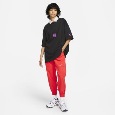 Тениска Nike F.C. Barcelona Collection Essentials Oversized Short-Sleeve Top Черно | DN3182-010, 0