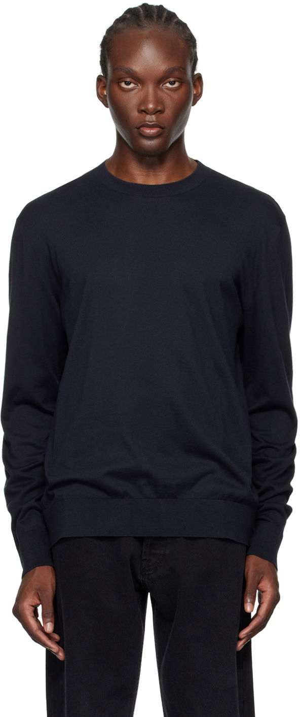 Пуловер The Row Crewneck Pullover Черно | 653-Y748, 0