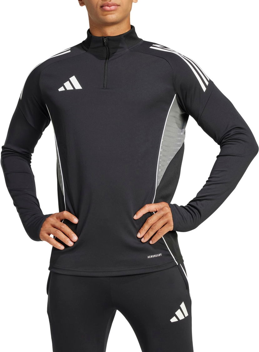 Пуловер adidas Originals Adidas TIRO25C TR Long Sleeve Training Top Черно | jj1515